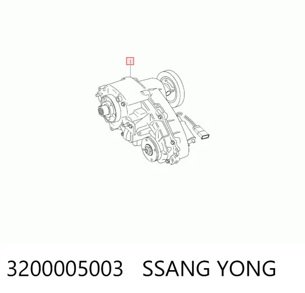 Caixa de transferência 3200005003 Ssang Yong