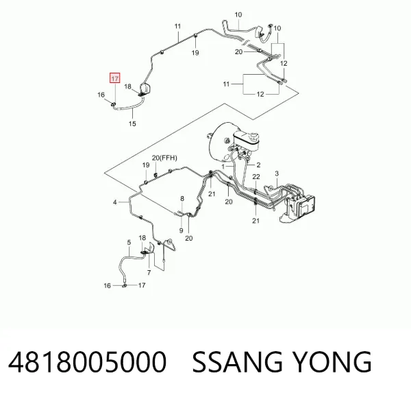  4818005000 Ssang Yong