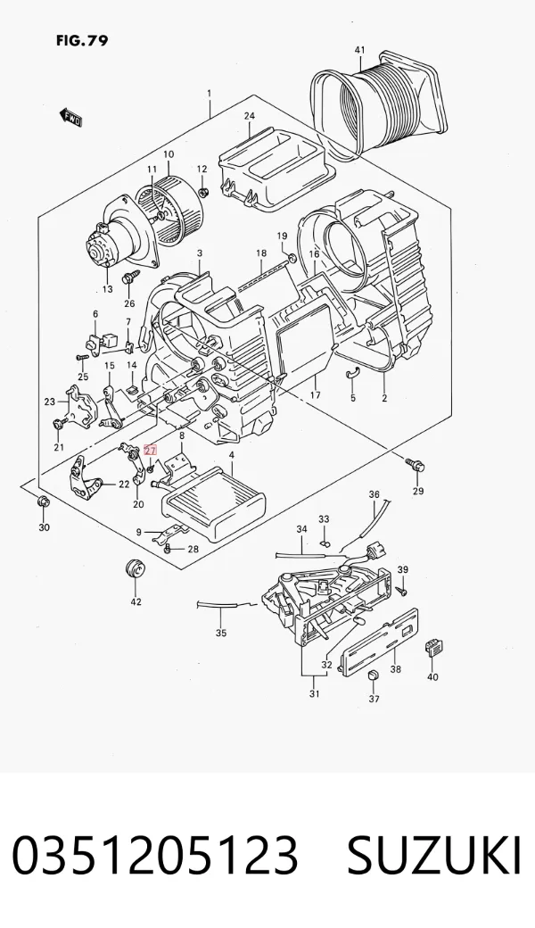  0351205123 Suzuki