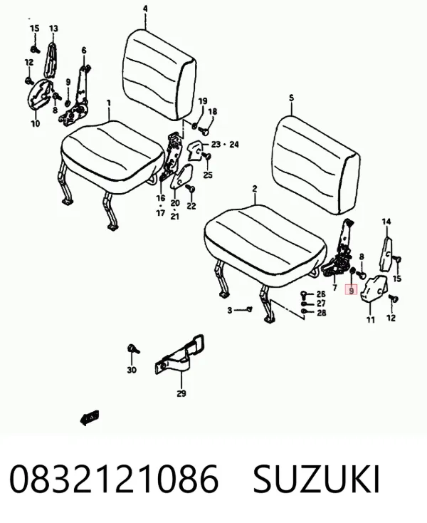  0832121086 Suzuki