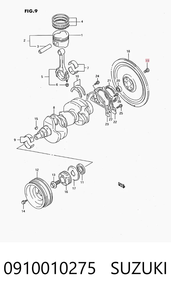  0910010275 Suzuki