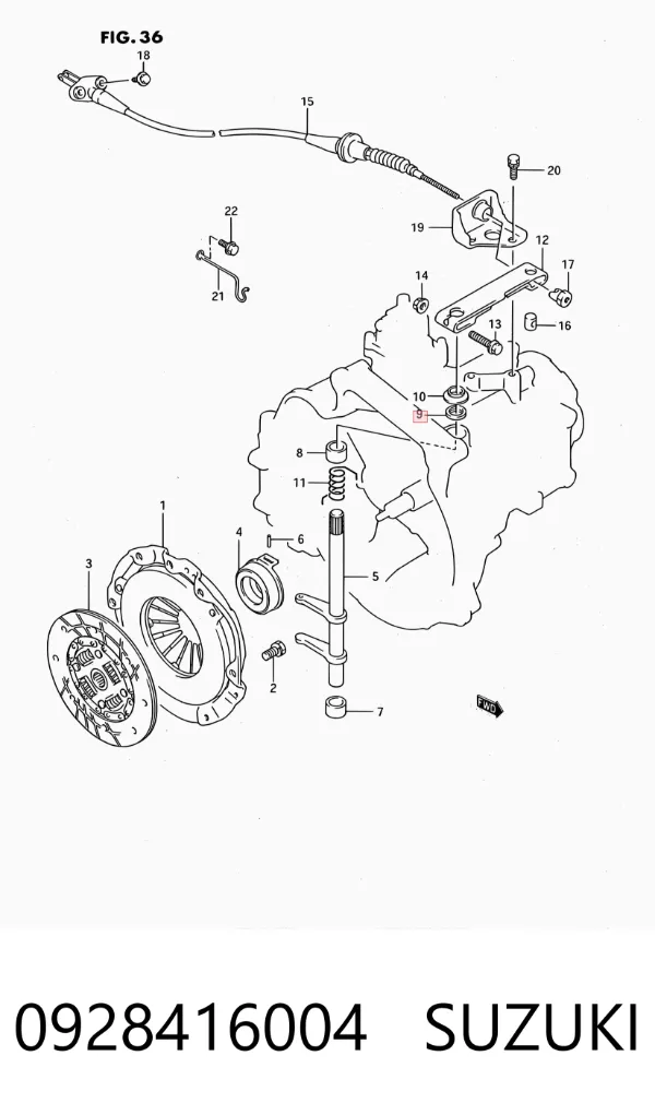  0928416004 Suzuki