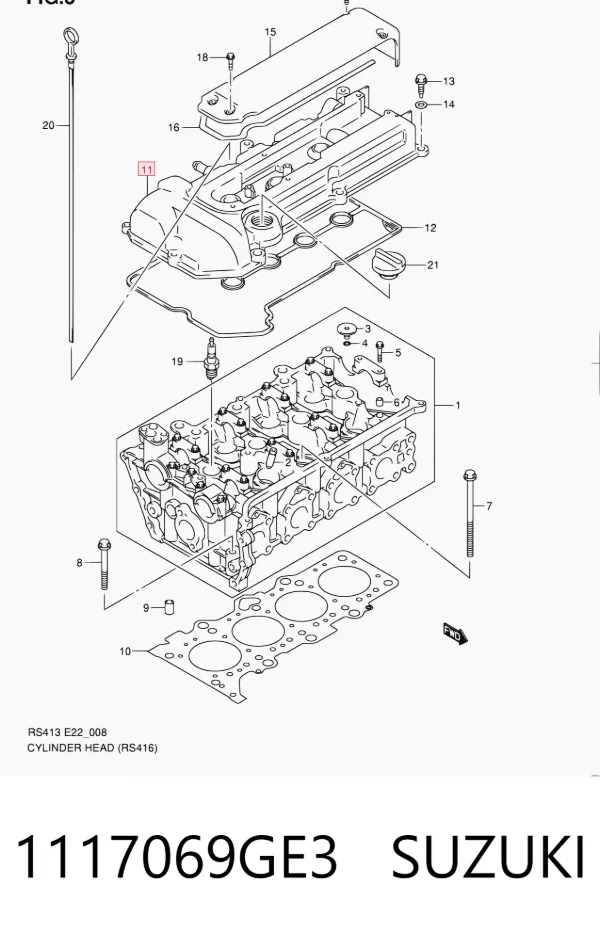  1117069GE3 Suzuki