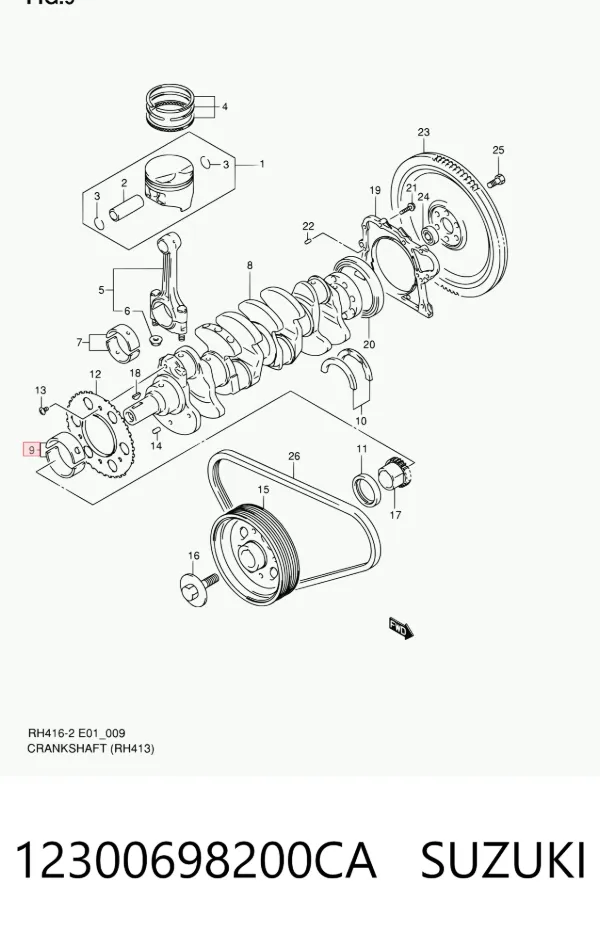 12300698200CA Suzuki