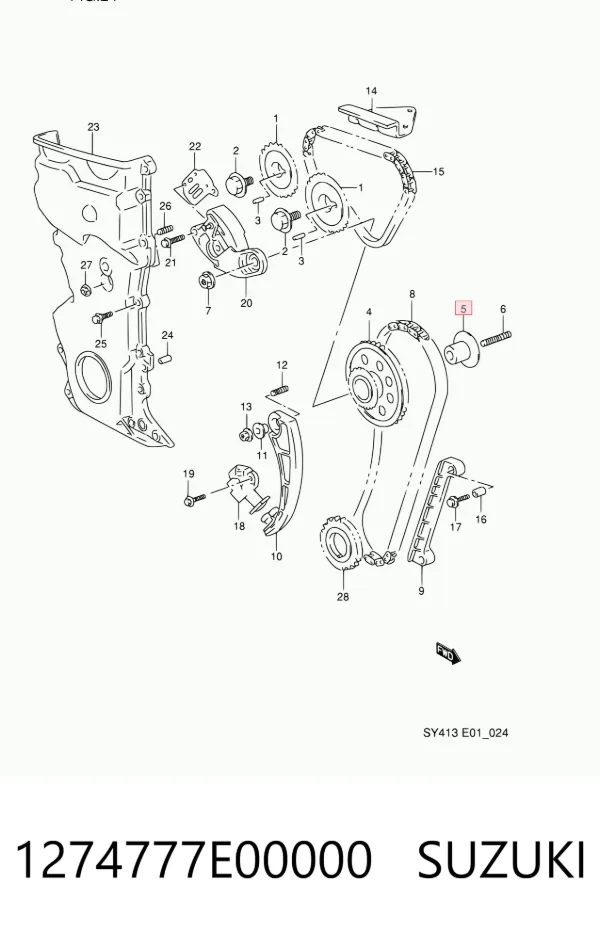  1274777E00000 Suzuki
