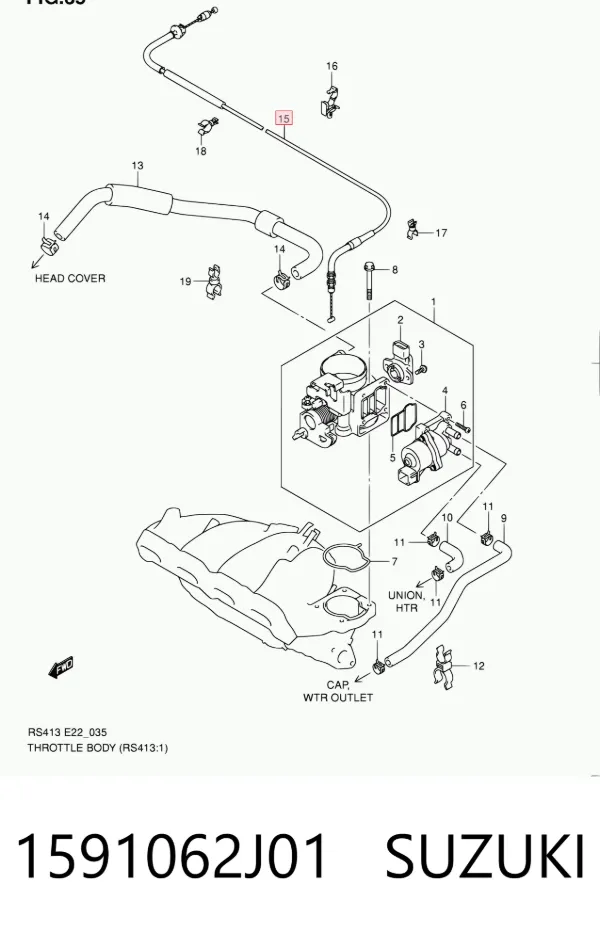  1591062J01 Suzuki
