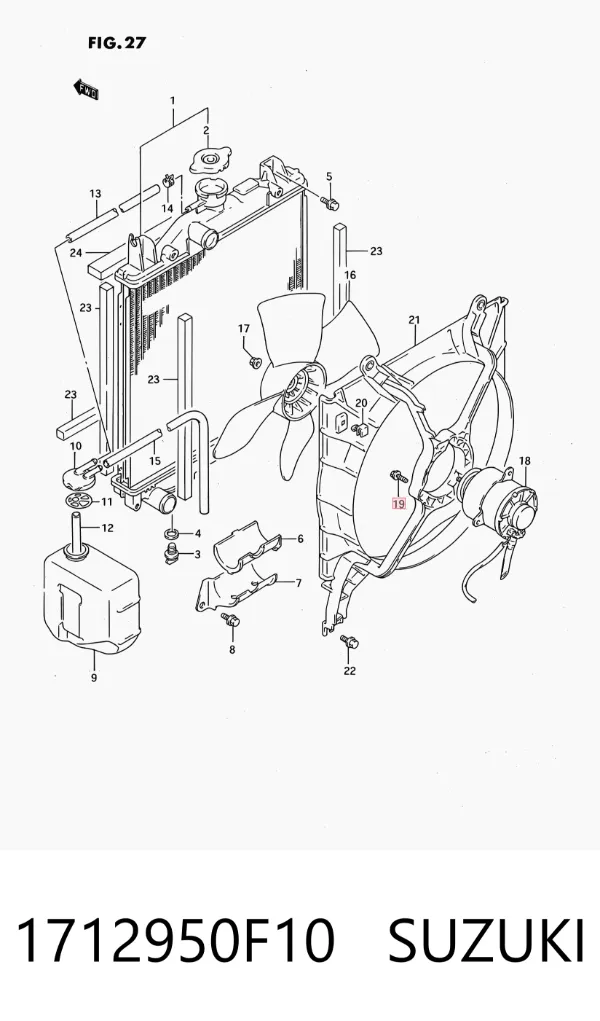 1712950F10 Suzuki