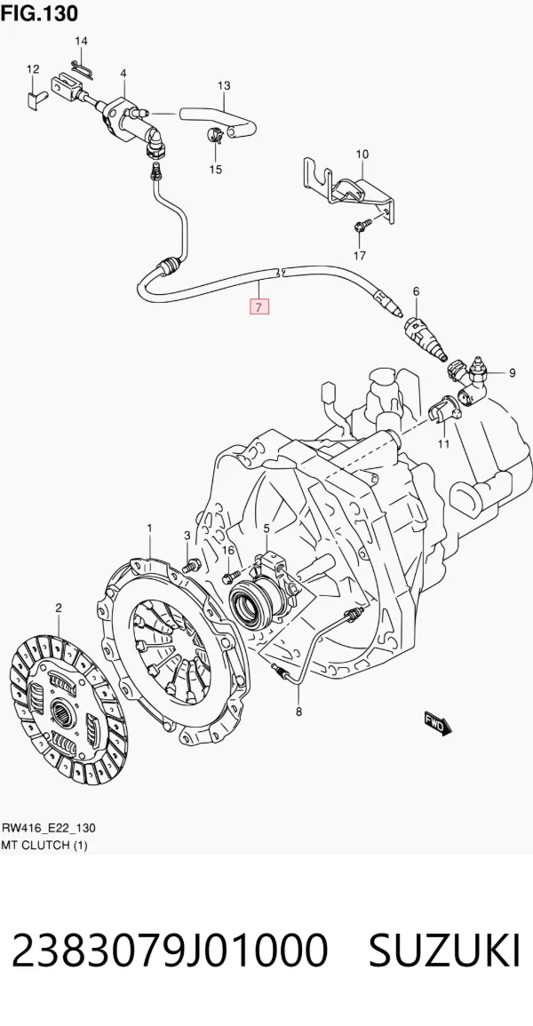  2383079J01000 Suzuki