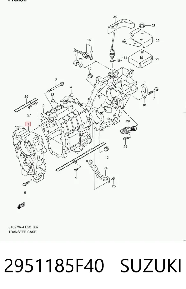  2951185F40 Suzuki