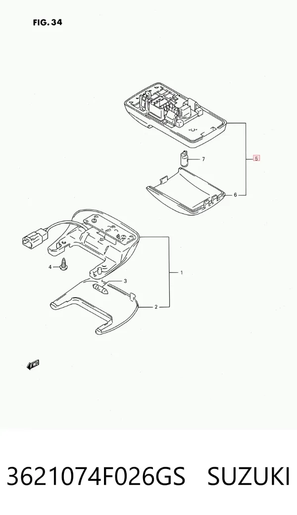  3621074F026GS Suzuki