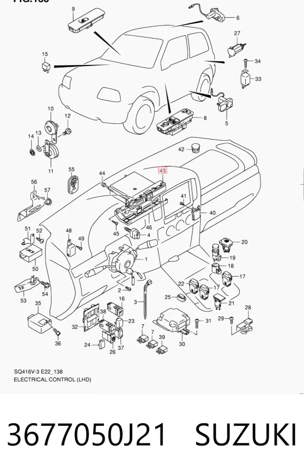  3677050J21 Suzuki