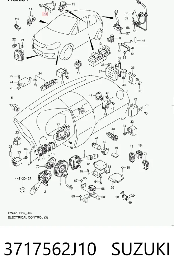  3717562J10 Suzuki