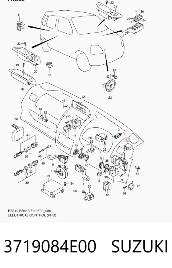  3719084E00 Suzuki