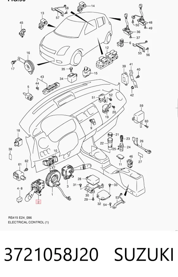  3721058J20 Suzuki