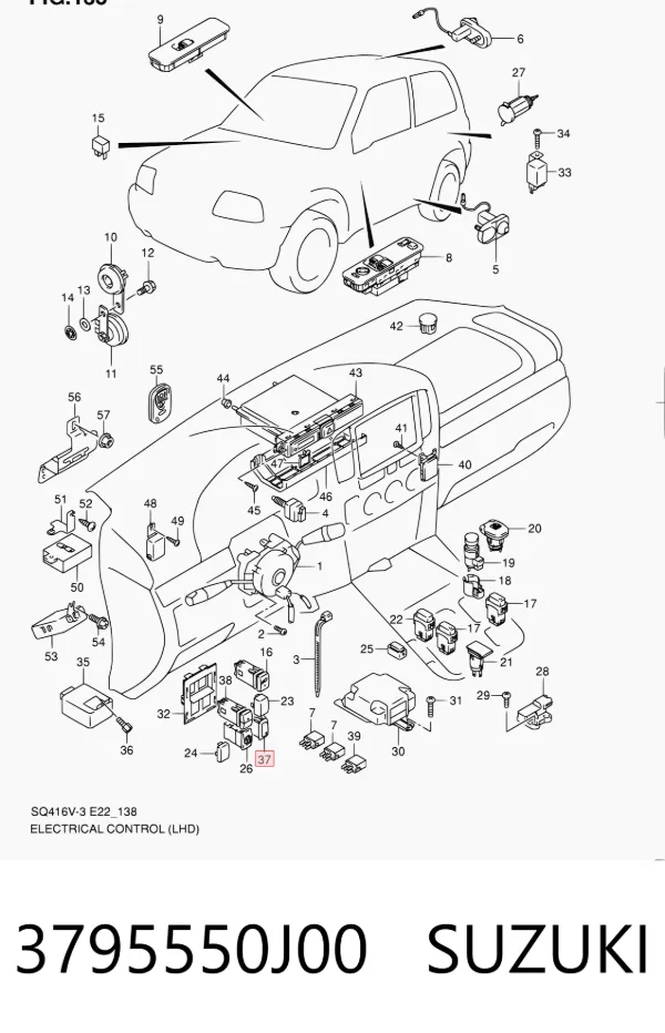  3795550J00 Suzuki