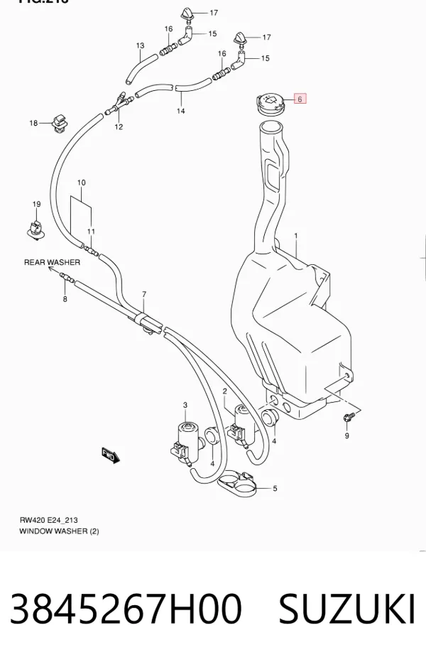  3845267H00 Suzuki