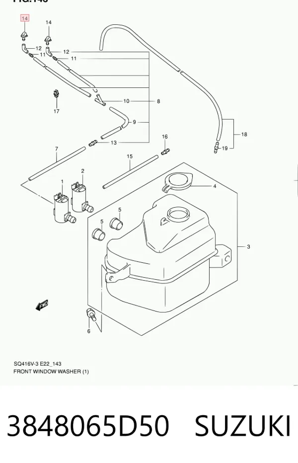  3848065D50 Suzuki
