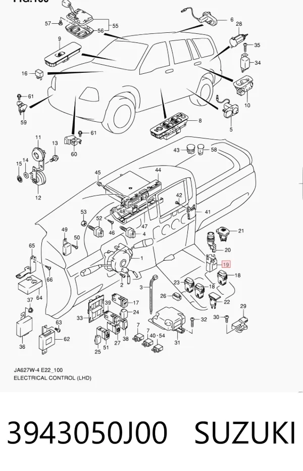  3943050J00 Suzuki