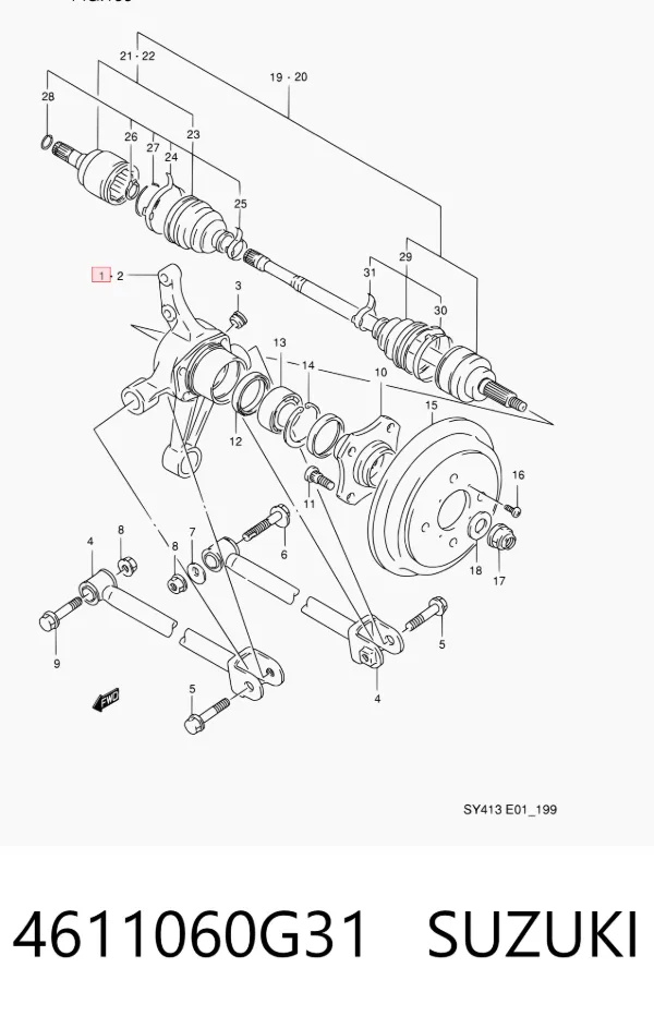  4611060G31 Suzuki
