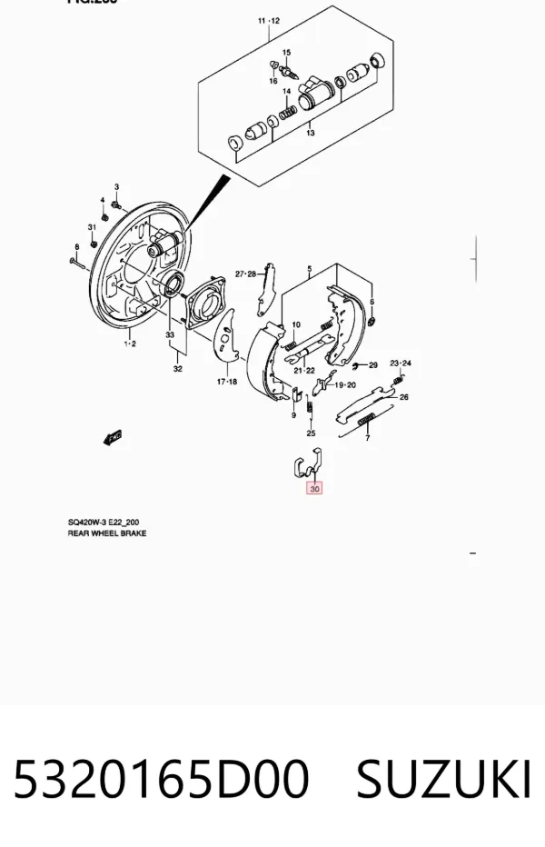  5320165D00 Suzuki