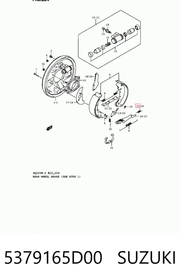  5379165D00 Suzuki