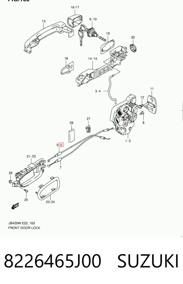  8226465J00 Suzuki