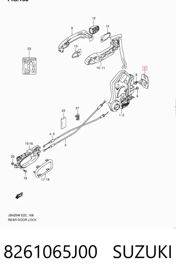  8261065J00 Suzuki