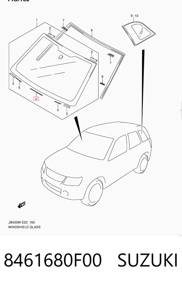  8461680F00 Suzuki