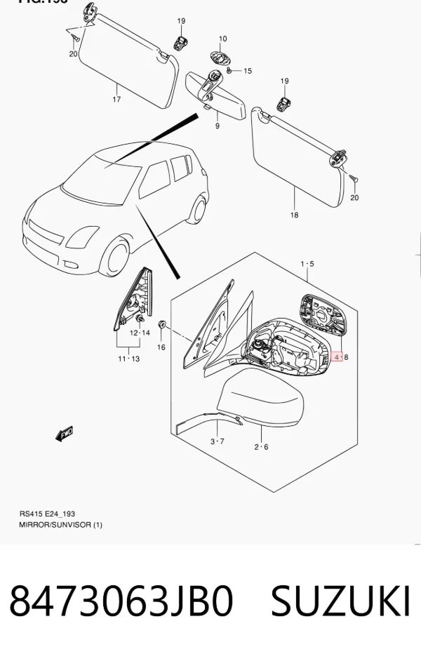  8473063JB0 Suzuki