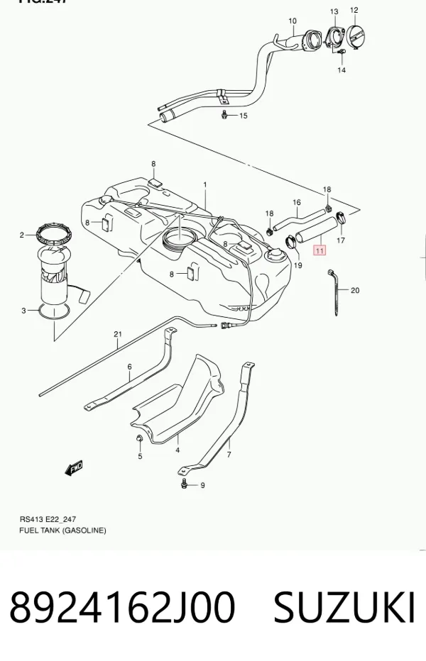  8924162J00 Suzuki