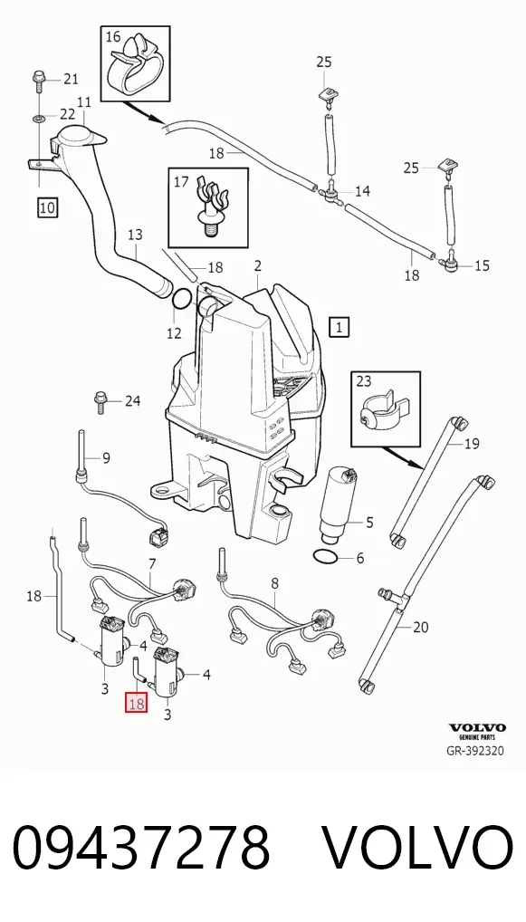  09437278 Volvo