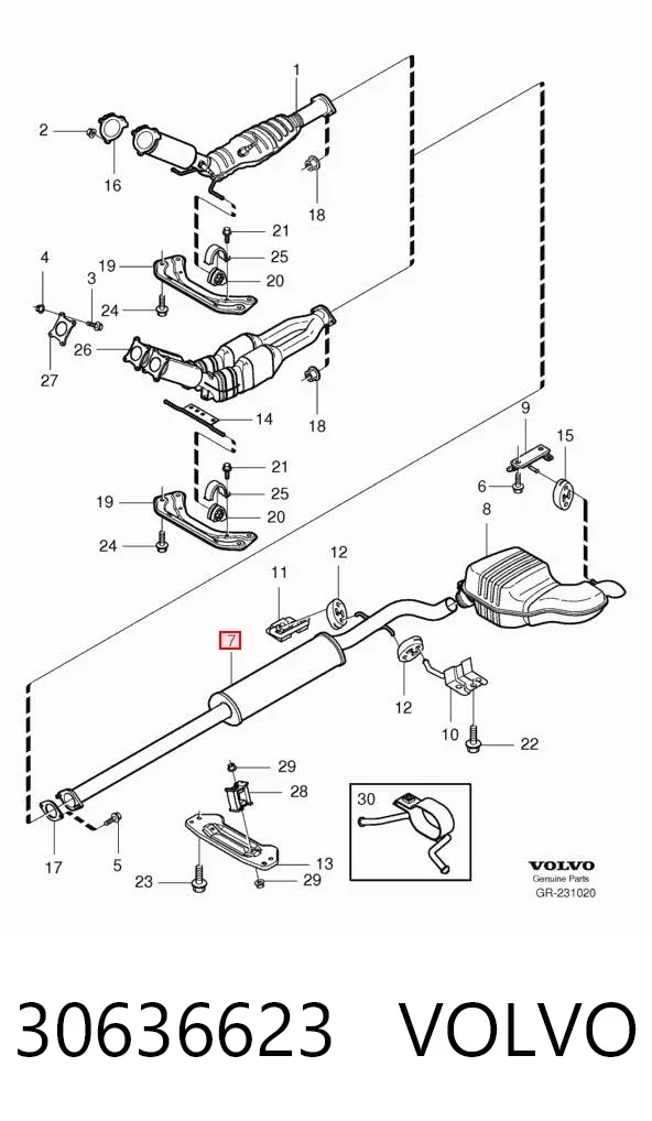 30636623 Volvo