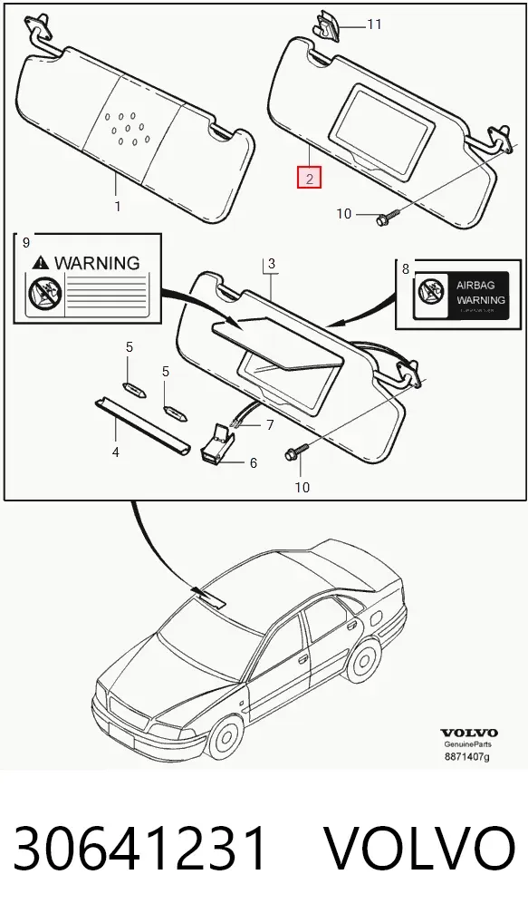  30641231 Volvo