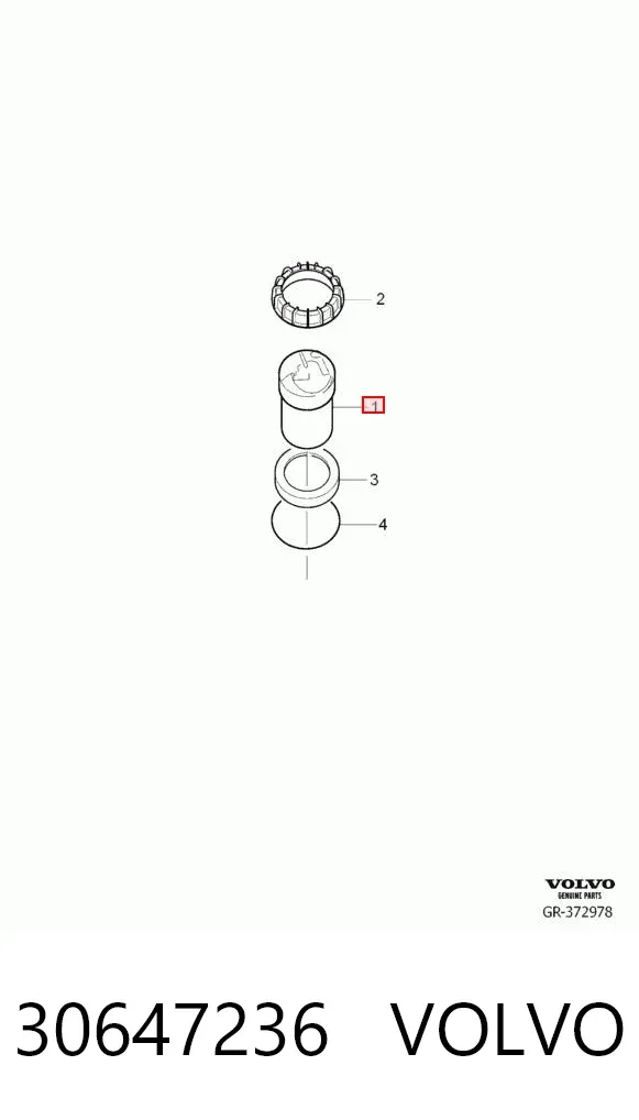Módulo de bomba de combustível com sensor do nível de combustível 30647236 Volvo
