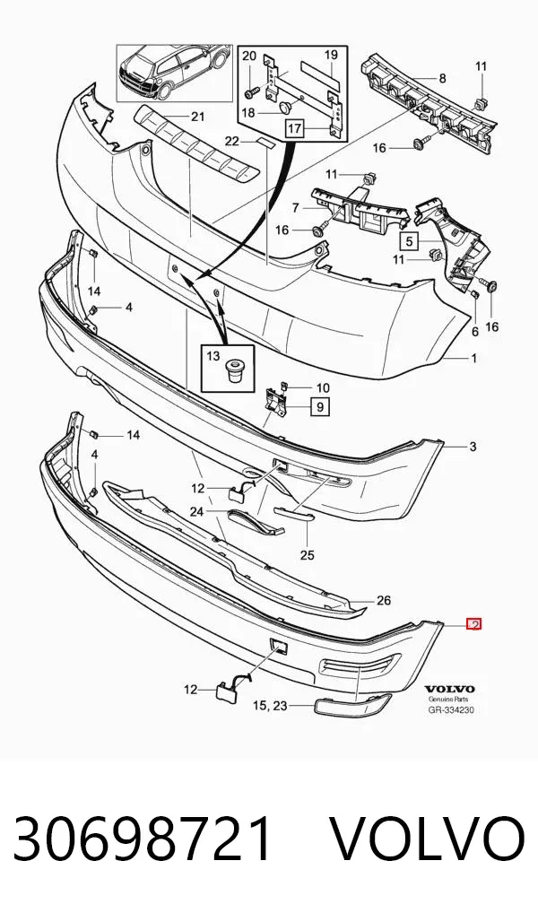  30698721 Volvo