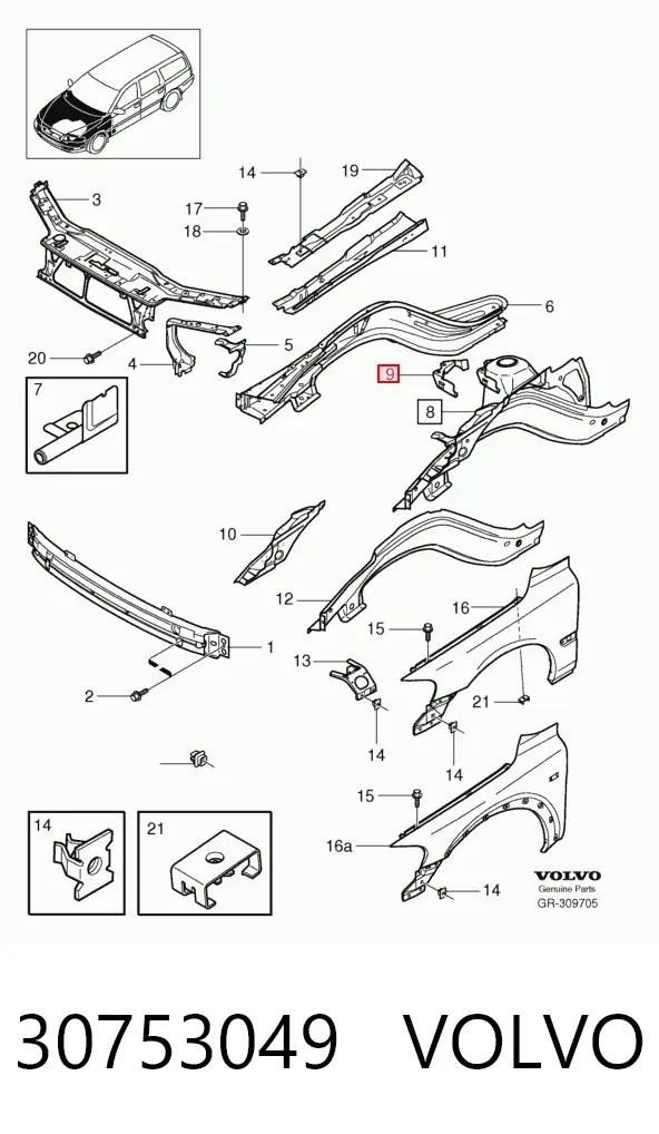  30753049 Volvo