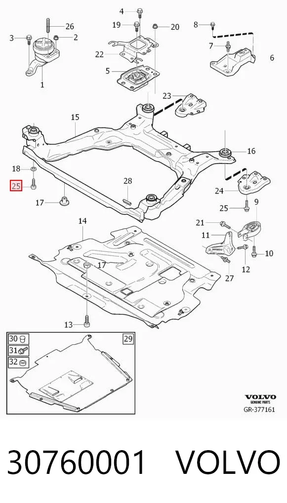  30760001 Volvo