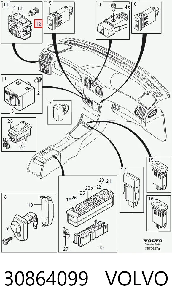  30864099 Volvo