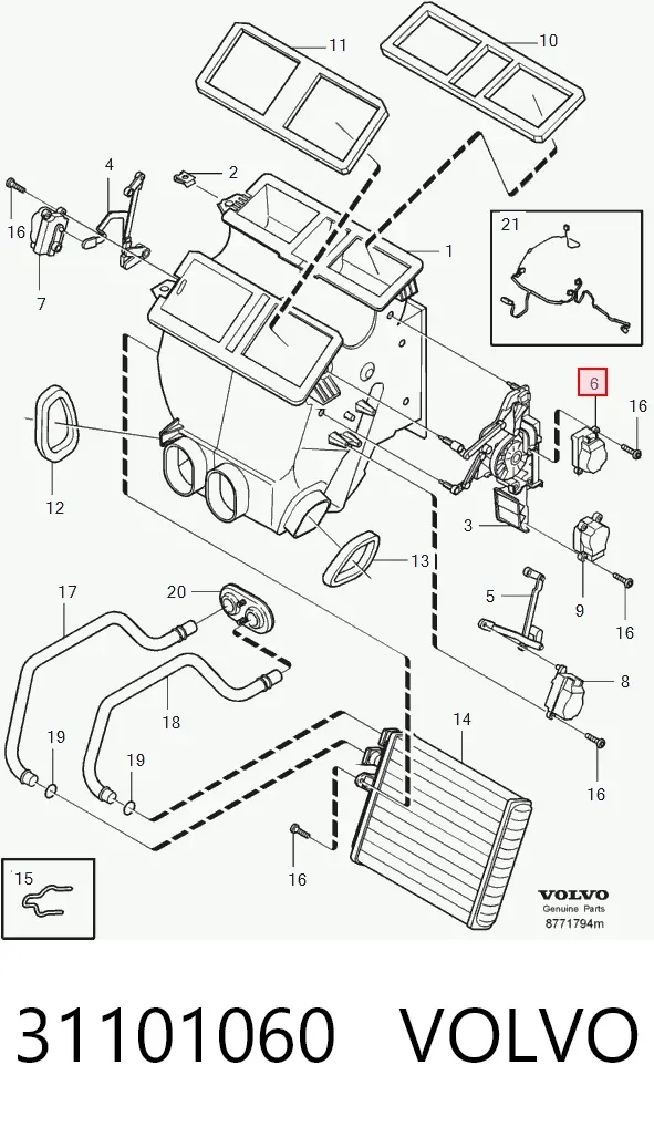  31101060 Volvo