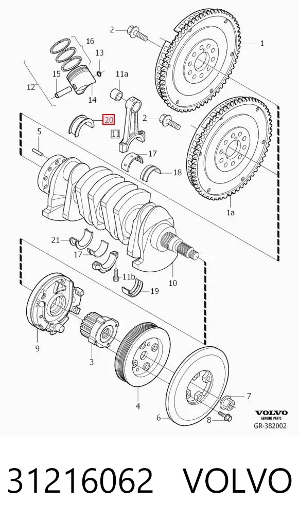  31216062 Volvo
