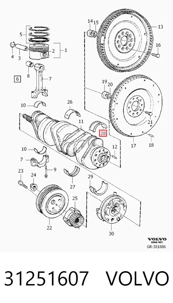  31251607 Volvo