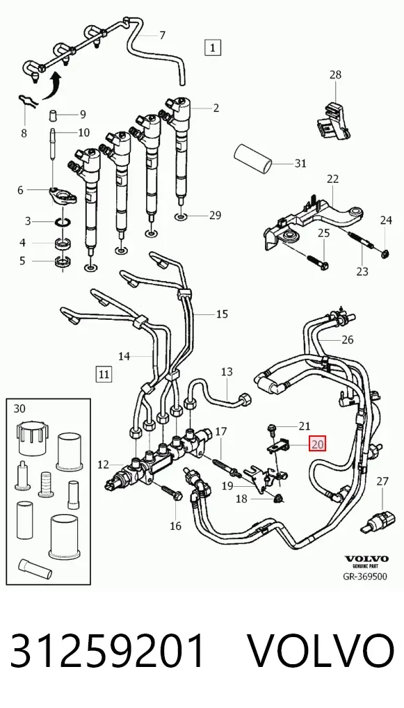  31259201 Volvo