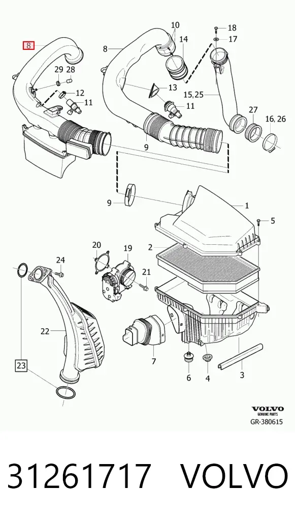  31261717 Volvo