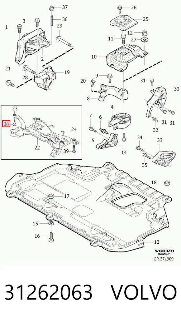  31262063 Volvo