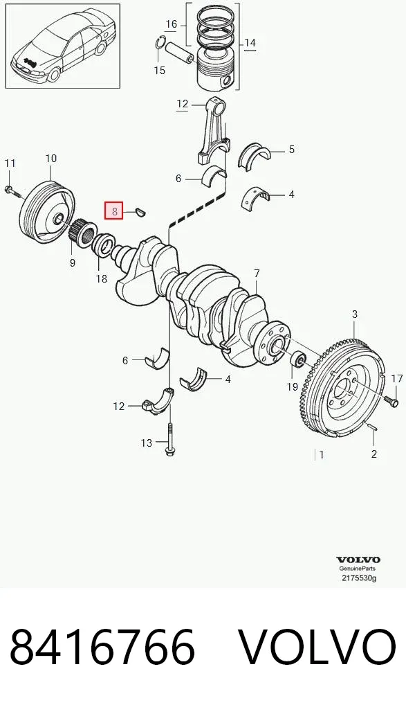  8416766 Volvo