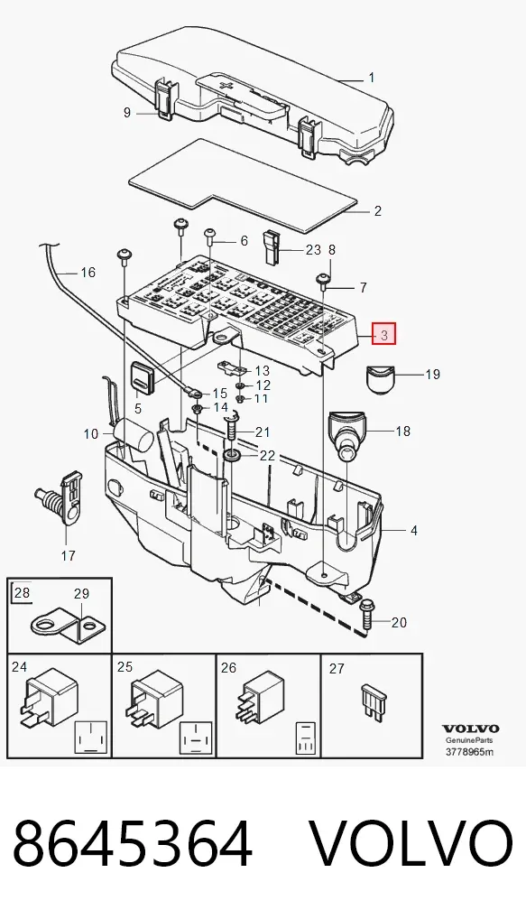  8645364 Volvo