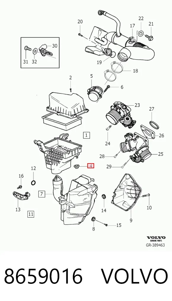  8659016 Volvo