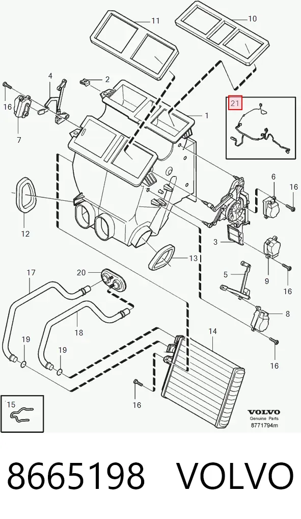  8665198 Volvo