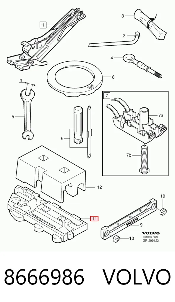  8666986 Volvo