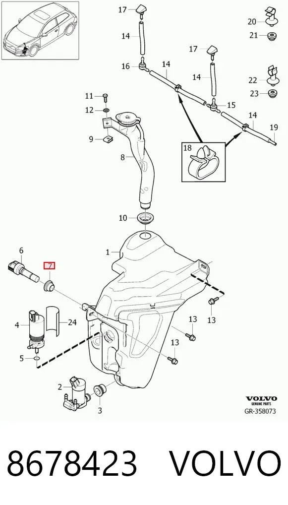  8678423 Volvo